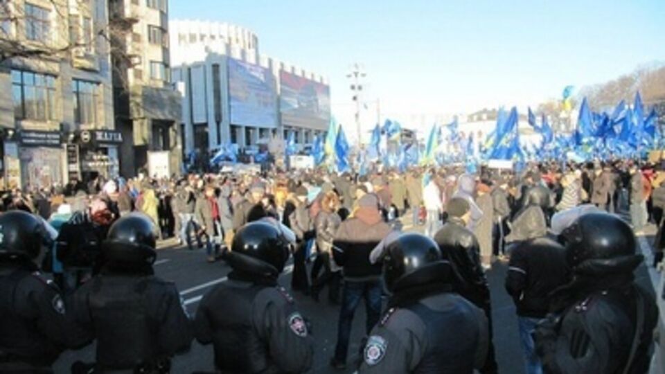 Митинг на Европейской площади