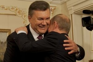 Виктор Янукович и Владимир Путин