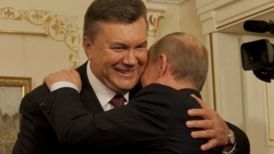 Виктор Янукович и Владимир Путин