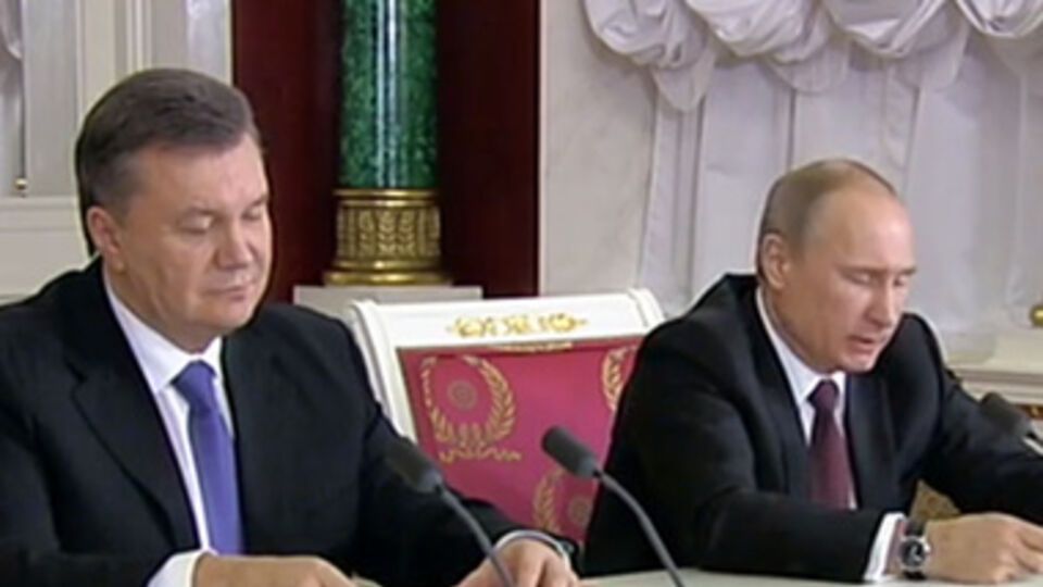 Янукович и Путин