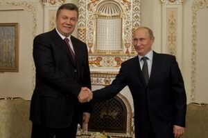 Виктор Янукович и Владимир Путин