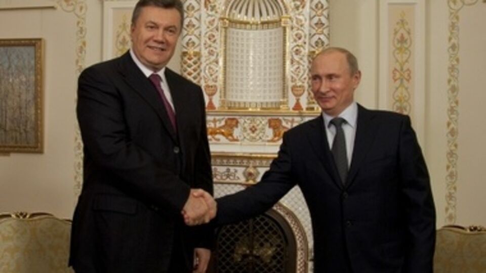 Виктор Янукович и Владимир Путин