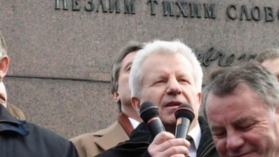 Александр Мороз, бывший спикер ВР. Возглавлял Социалистическую партию