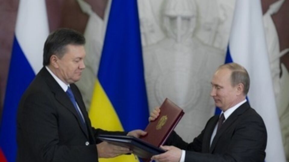 Виктор Янукович и Владимир Путин