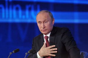 Путин отрицает связь с Евромайданом