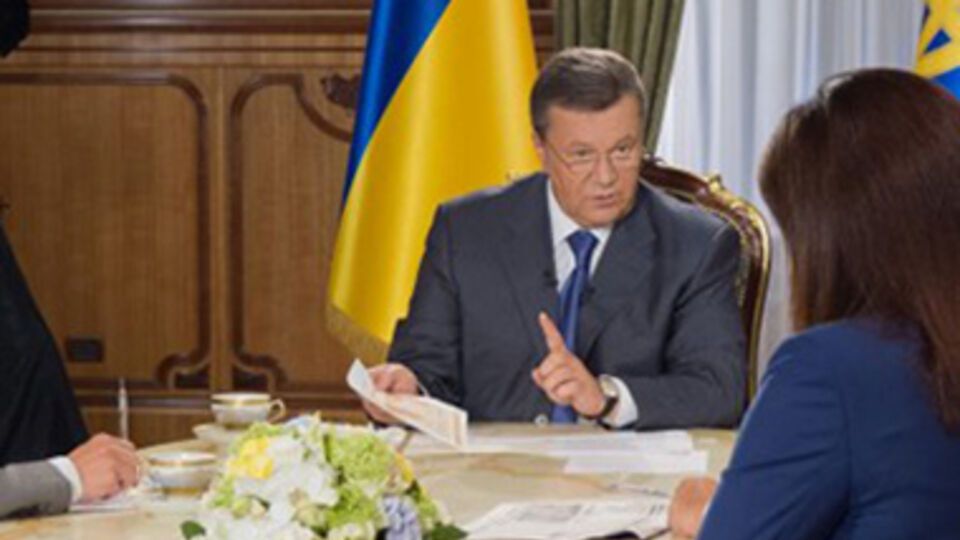 Интервью Януковича: ключевые моменты