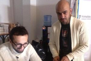 Одни из авторов статей Сергей Лещенко и Мустафа Найем