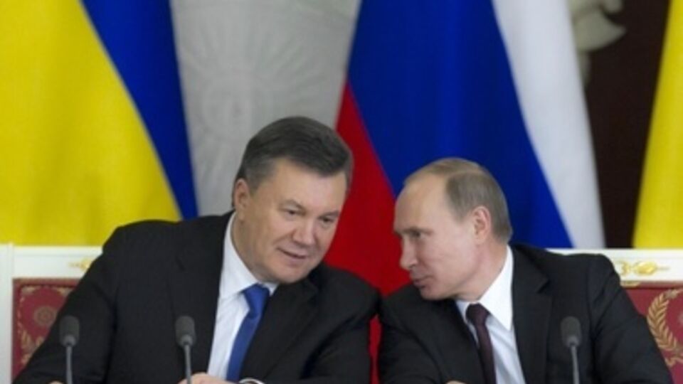 Янукович и Путин в Москве 17 декабря