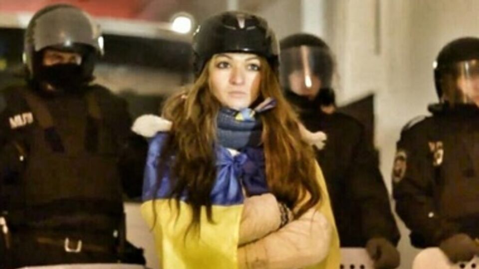 Лида на Майдане с первого дня