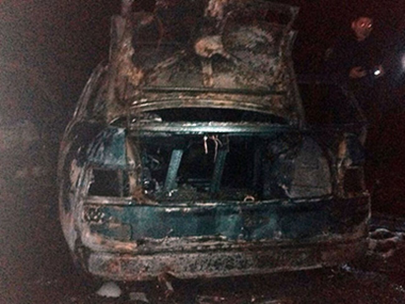 Моралову сожгли авто