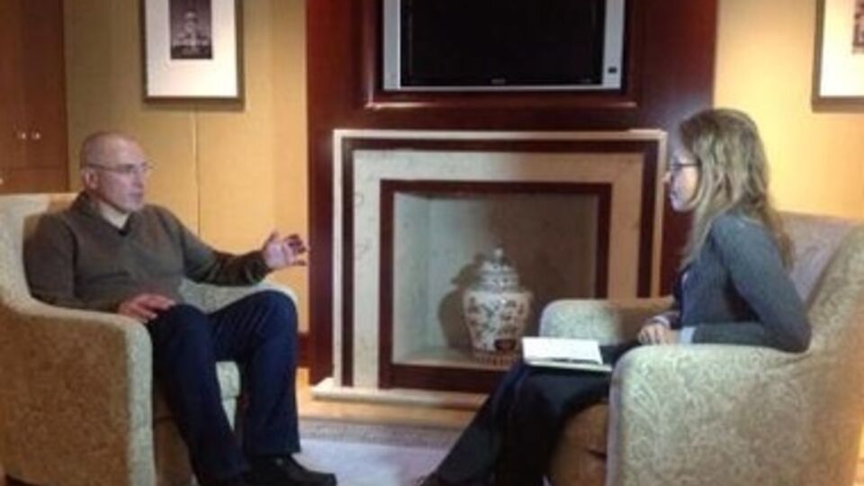 Михаил Ходорковский и Ксения Собчак