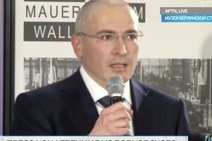 Ходорковский на пресс-конференции в Берлине