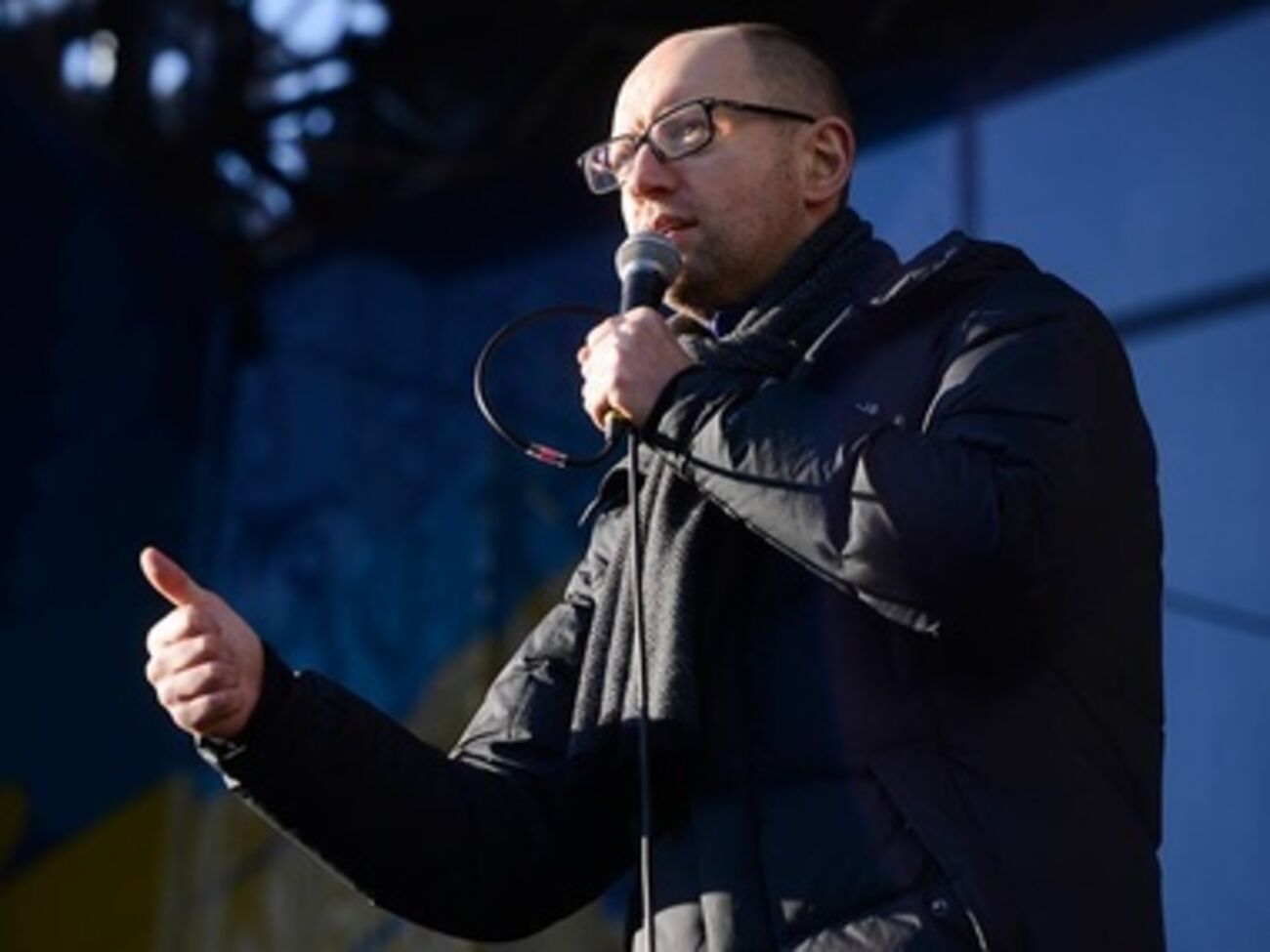 Яценюк на пятом Вече