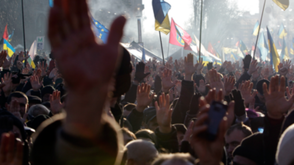 Митингующие поддержали создание НО "Майдан"
