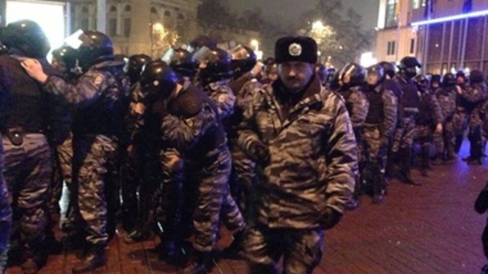 "Беркут" в центре Киева