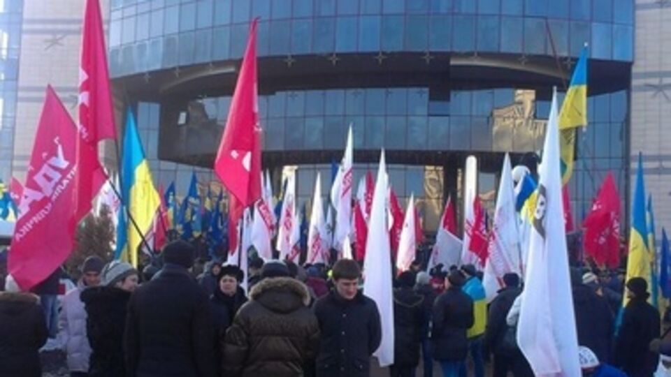 Митинг у Соломенской РГА