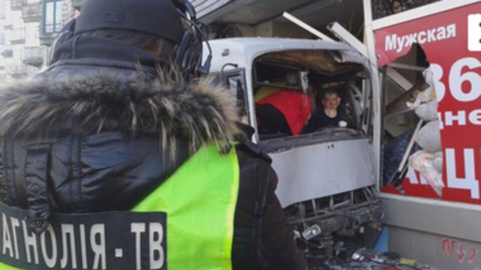В ДТП пострадал только водитель