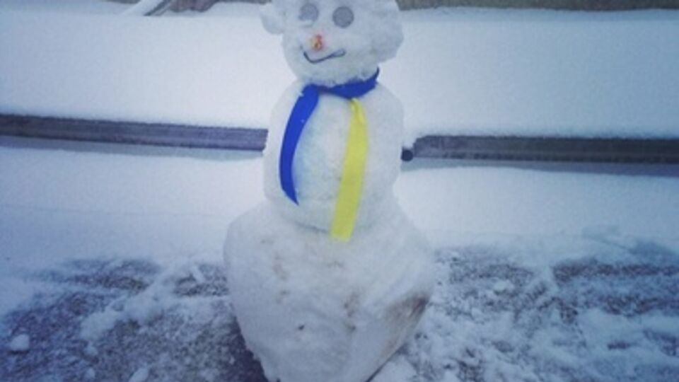 Семья поддерживает Евромайдан