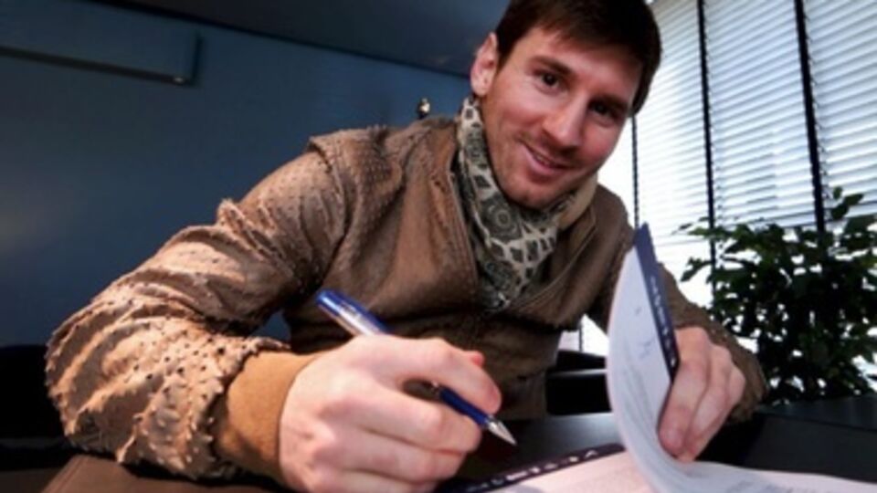 Месси подпишет новый контракт