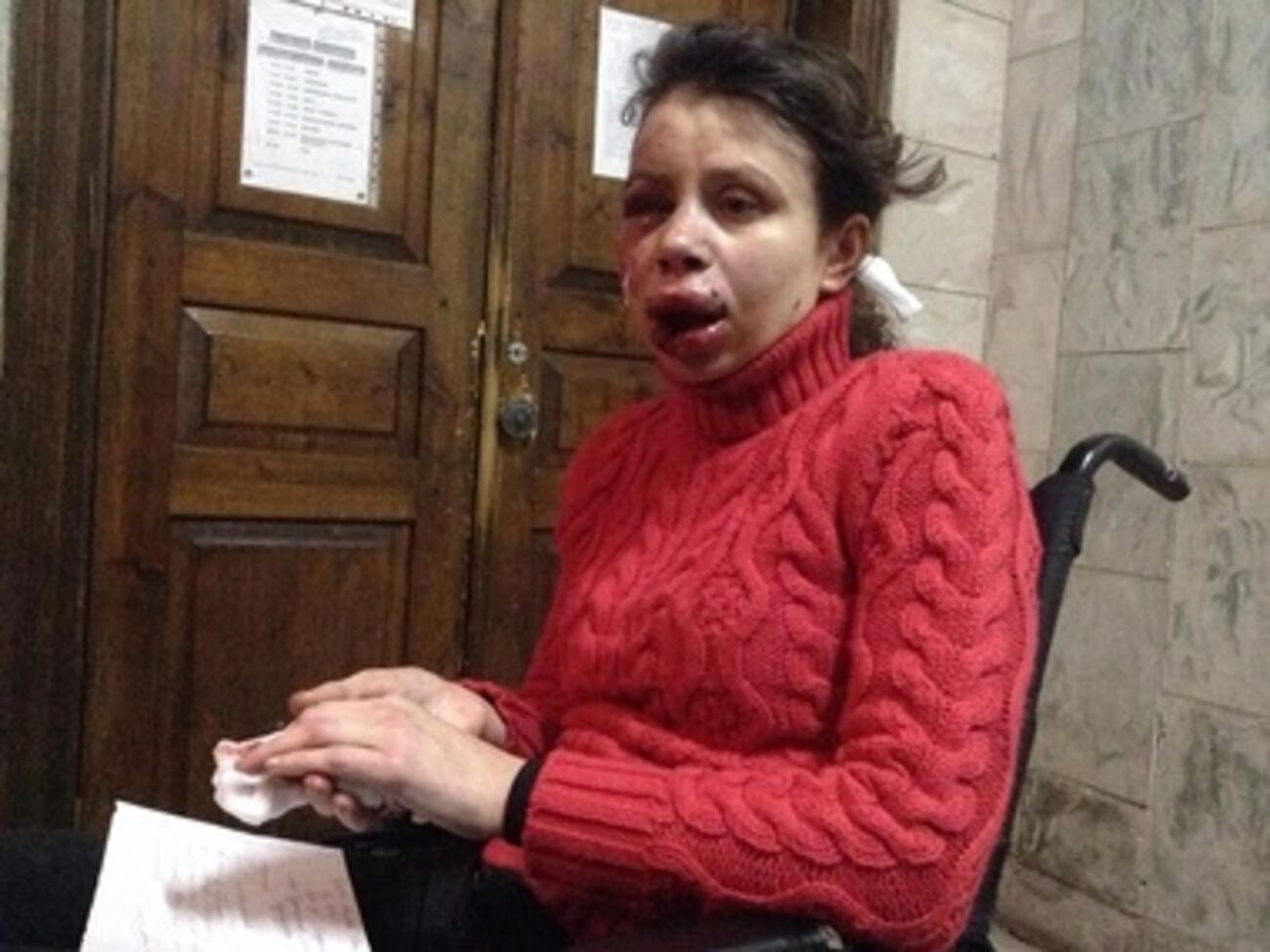 Черновол избили двое неизвестных