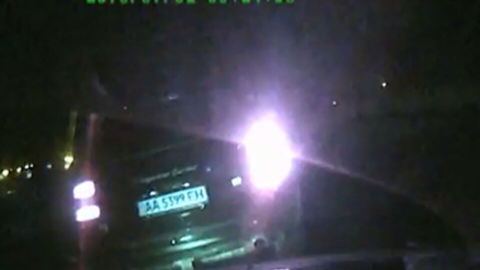 Автомобиль напавших на журналистку