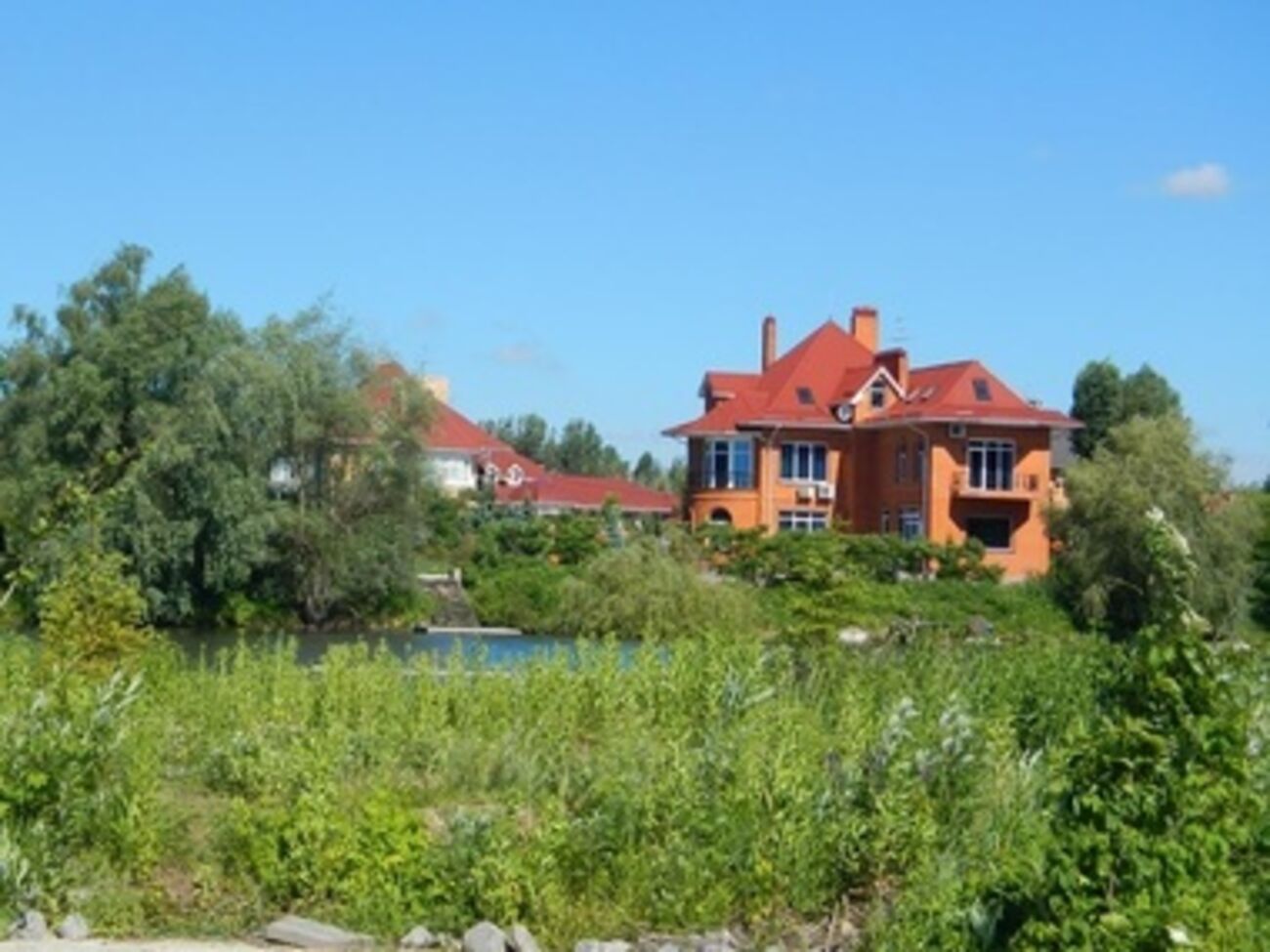 Один из особняков Пшонки