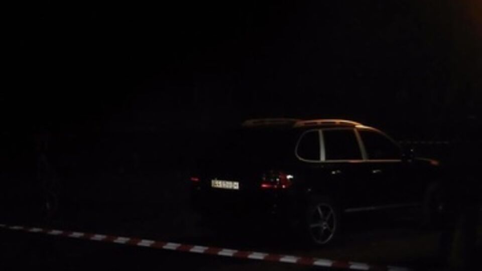 Номер авто снят на видео