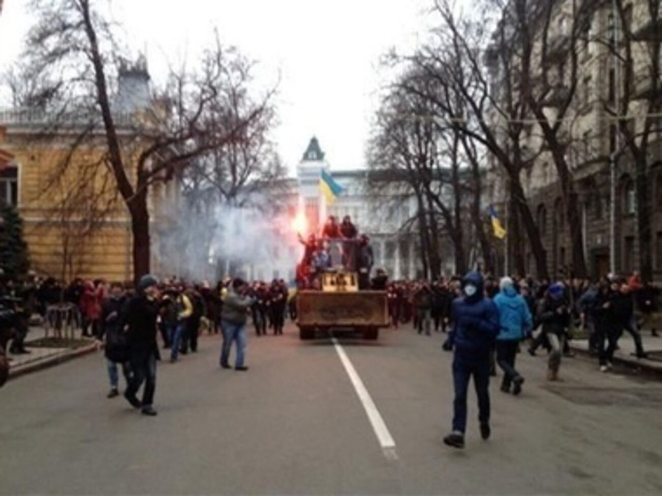 Столкновения на Банковой