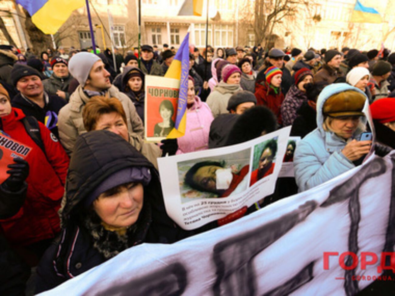 МВД в осаде митингующих. День второй. Фоторепортаж