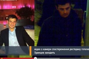 Храмцов на записях камер видеонаблюдения