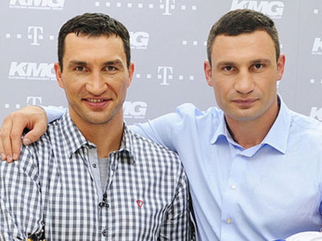 Владимир и Виталий Кличкой