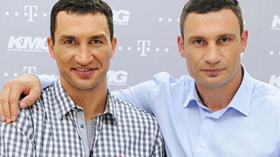 Владимир и Виталий Кличкой