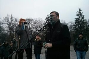 Луценко после нападения