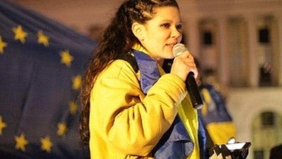 Руслана на Евромайдане