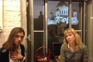 Освобожденные участницы Pussy Riot