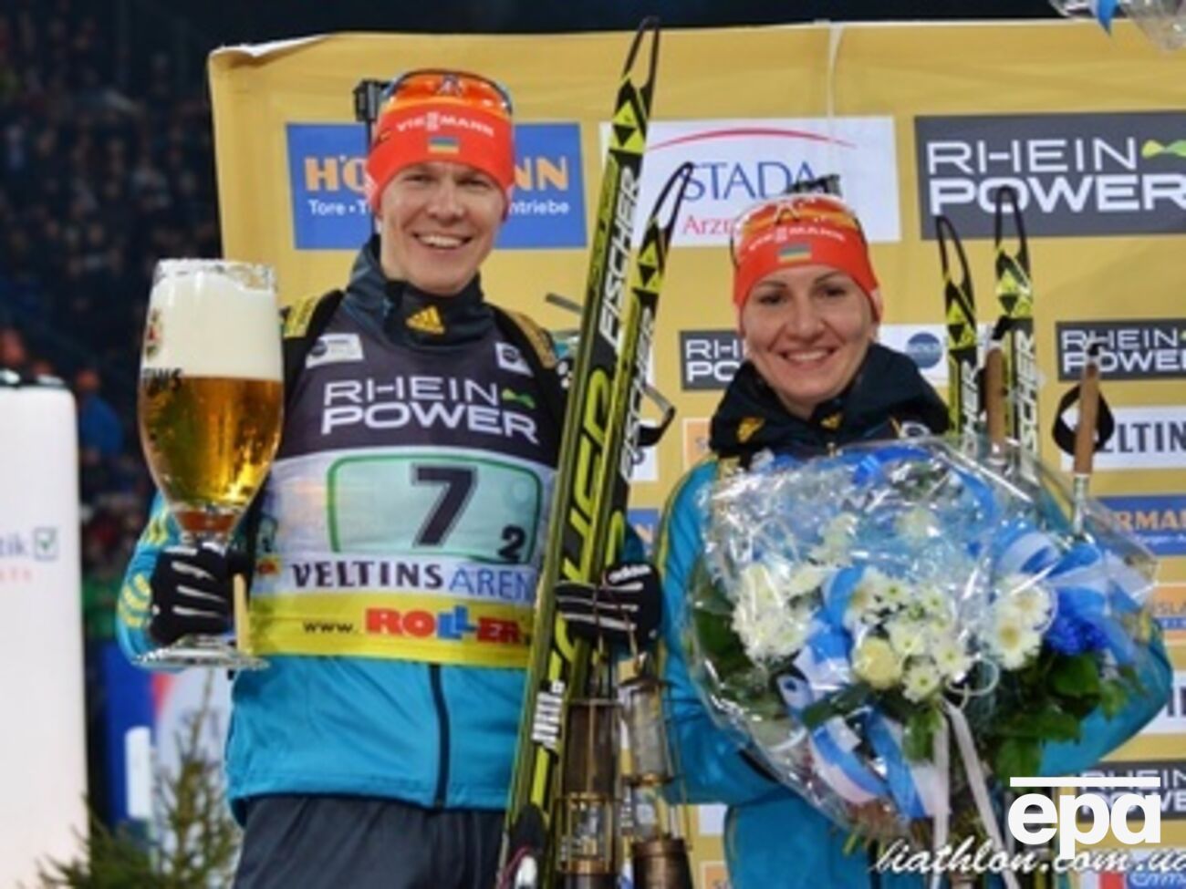 Андрей Дериземля и Елена Пидгрушная