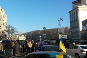 Автоколонна на Европейской площади