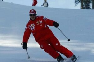 Шумахер разбил голову на горнолыжном курорте