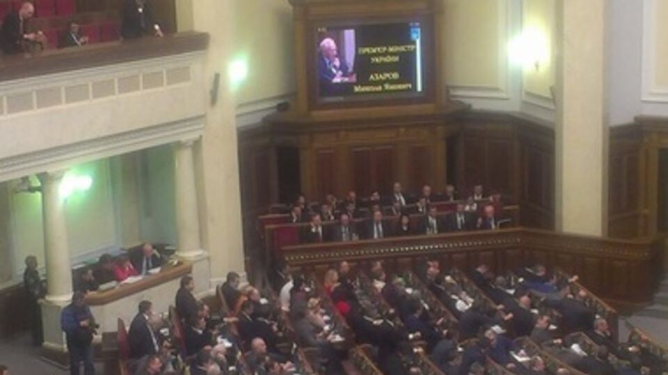 Рада не смогла отправить Кабмин в отставку