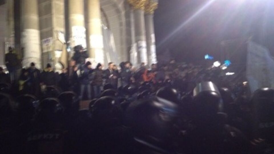 Разгон Евромайдана 30 ноября