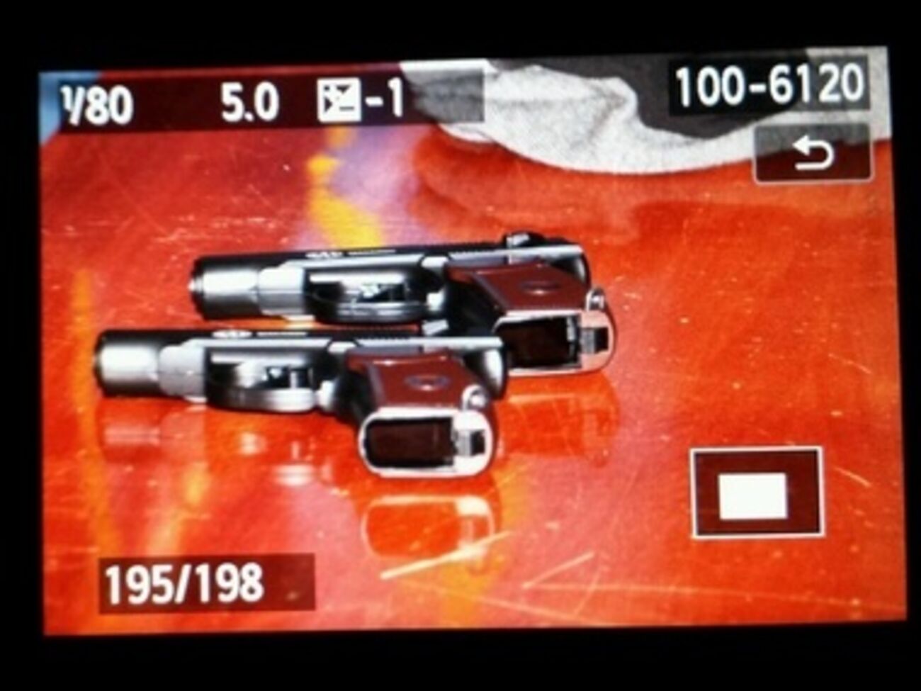 У мужчин были газовые пистолеты