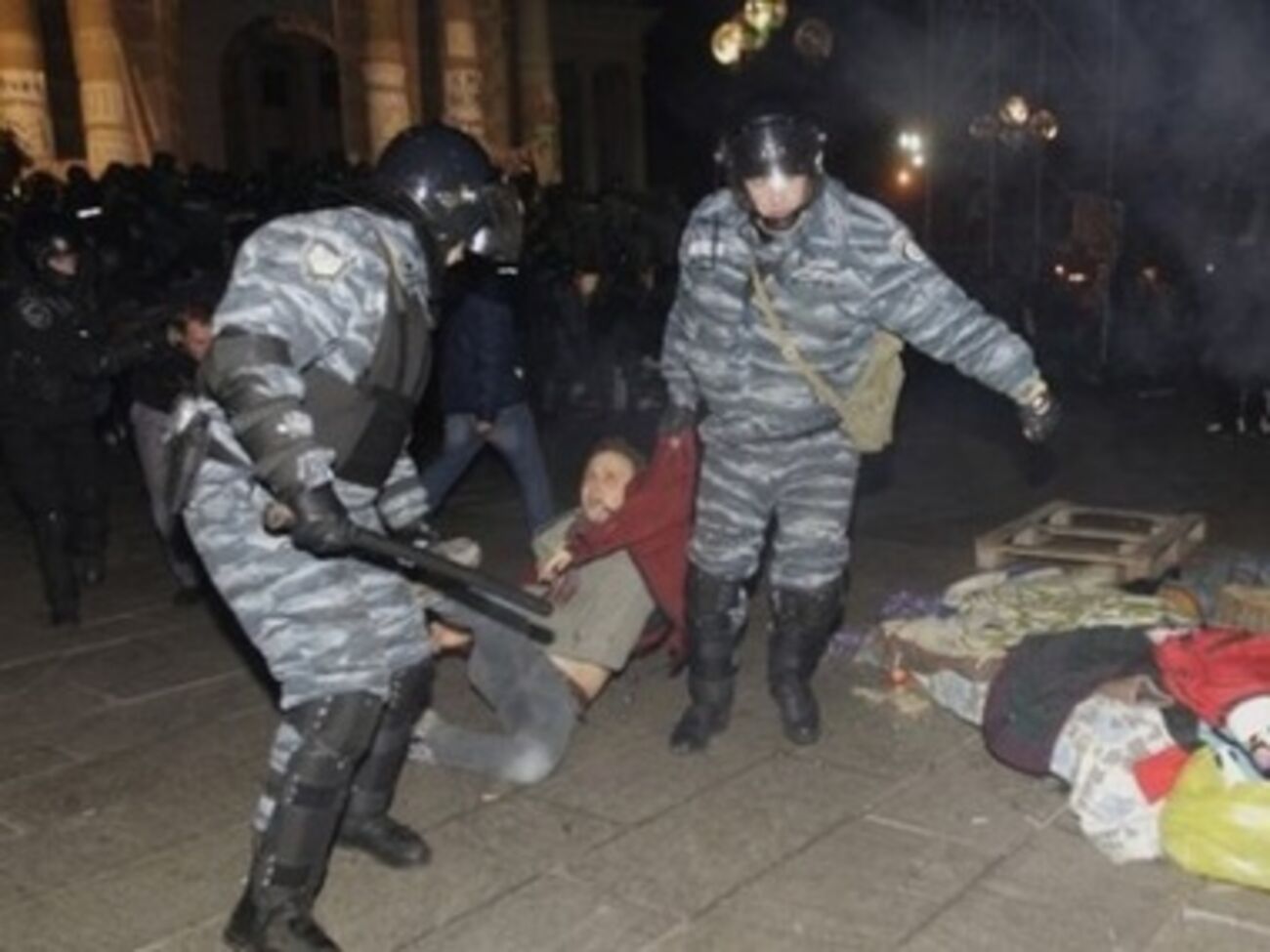 Разгон Евромайдана 30 ноября