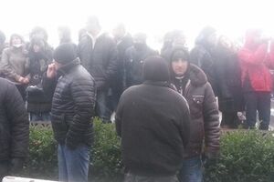 Провластный митинг под Радой