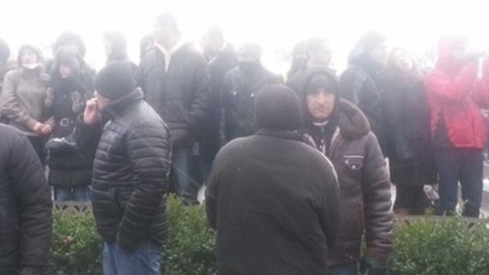 Провластный митинг под Радой