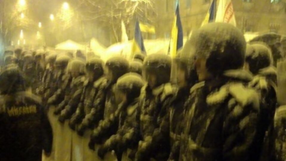 Силовики в Крепостном переулке