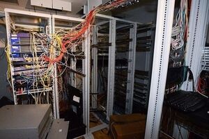 "Батьківщина" после атаки силовиков. Фоторепортаж