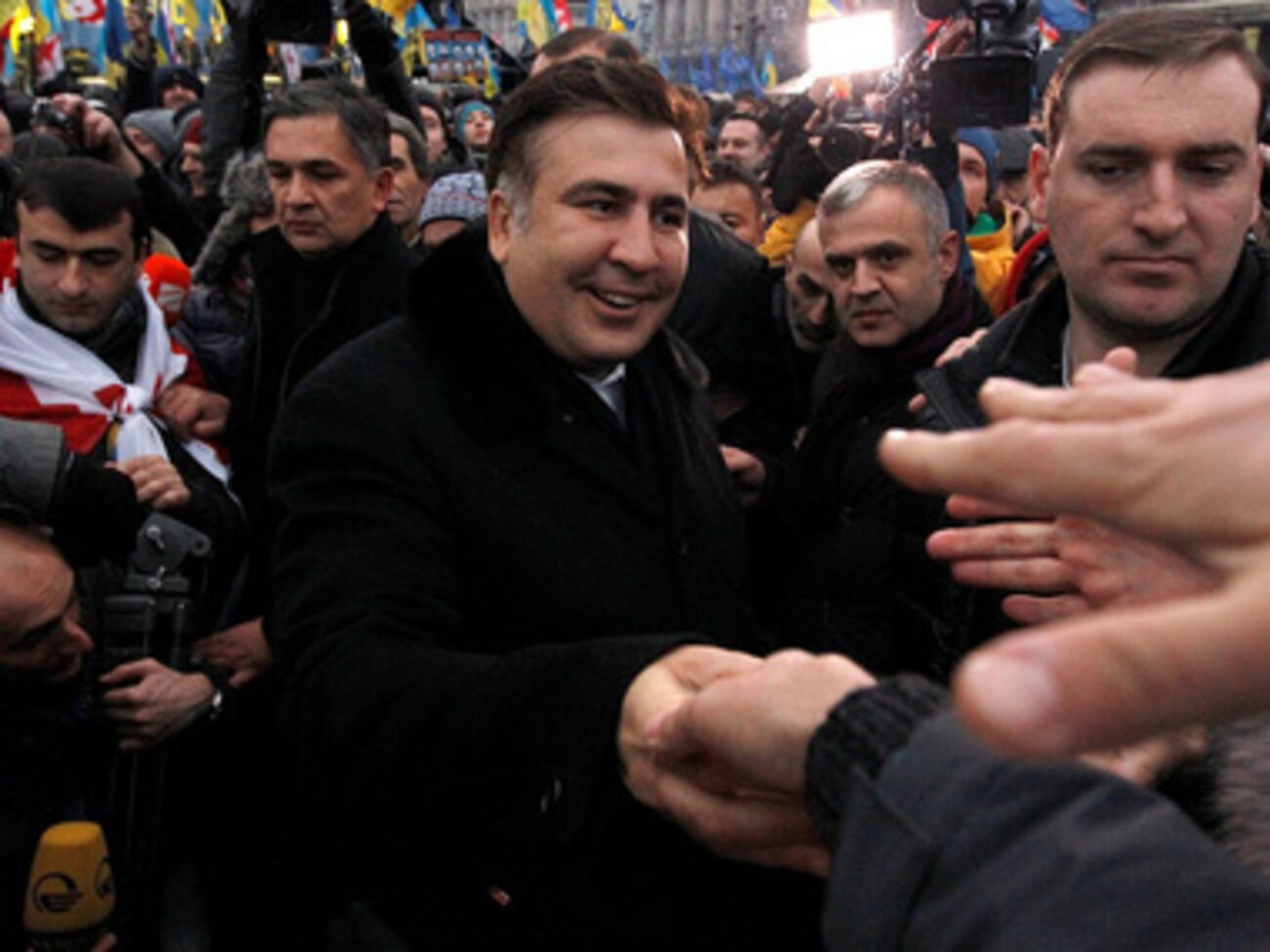 Экс-президент Грузии Михаил Саакашвили