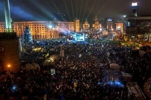 Киев, новогодний Майдан