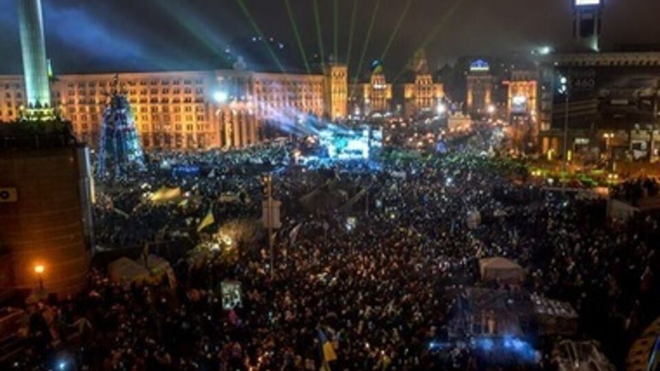 Киев, новогодний Майдан