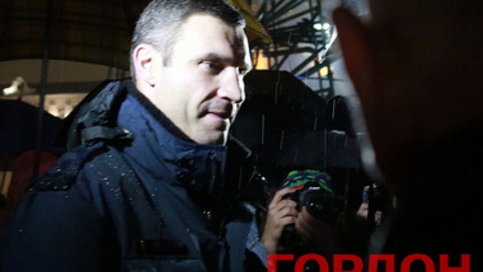 Лидер УДАРа Виталий Кличко